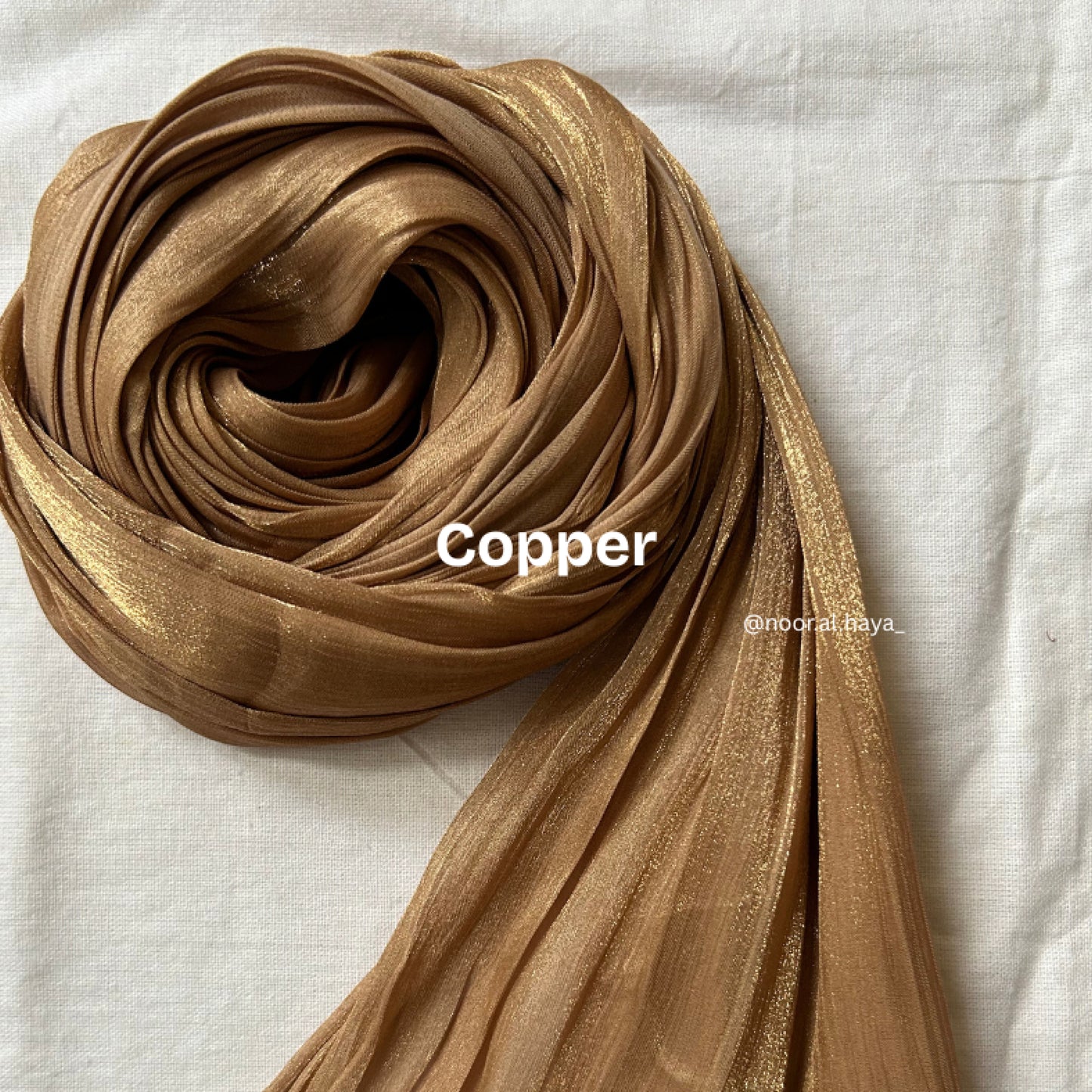2 Meter Shimmer Organza Hijab