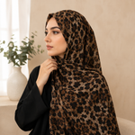 Leopard Print Hijab