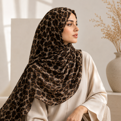 Leopard Print Hijab