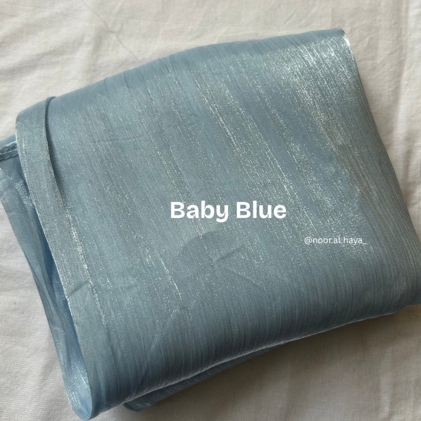 2 Meter Shimmer Organza Hijab