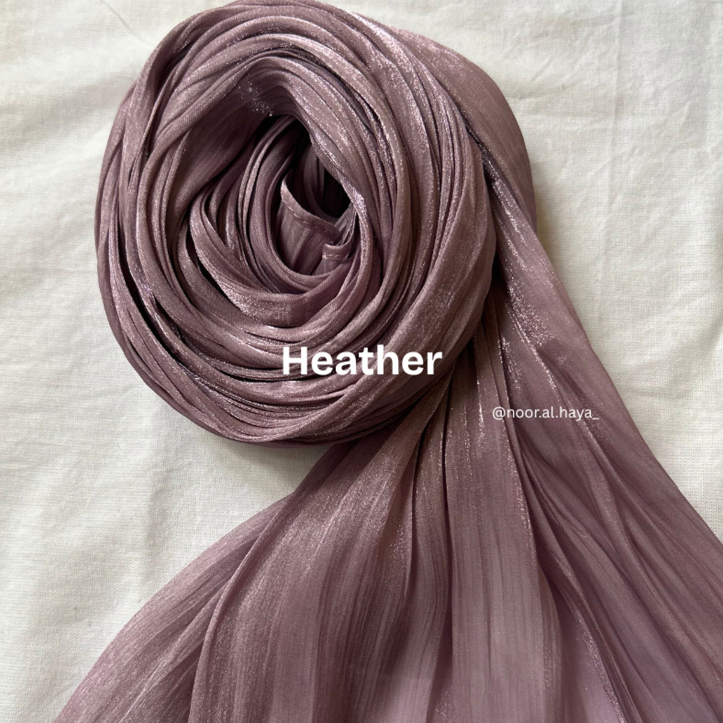 2 Meter Shimmer Organza Hijab