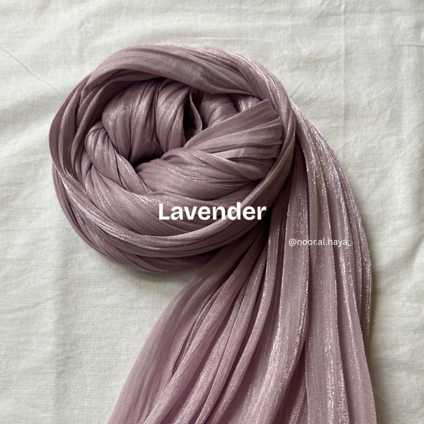 2 Meter Shimmer Organza Hijab