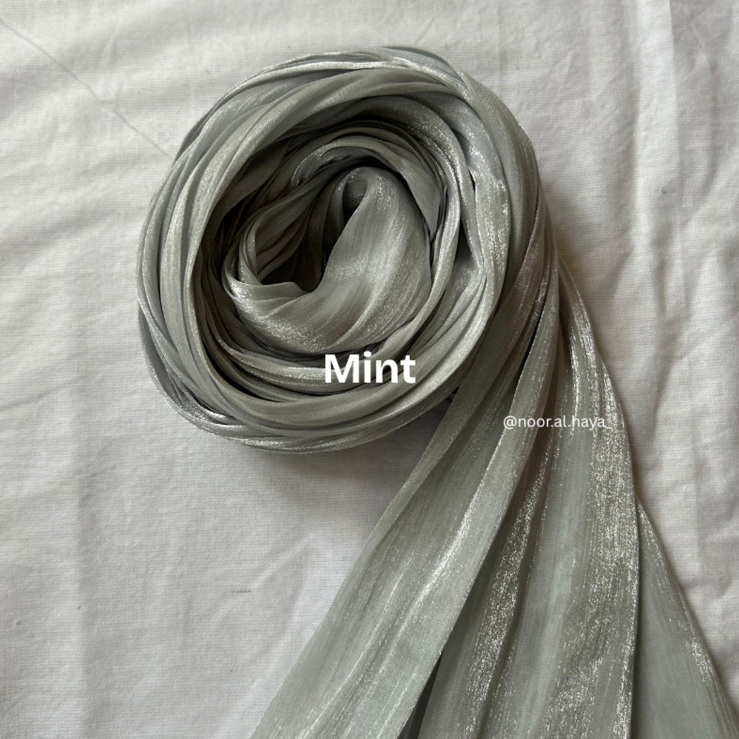 2 Meter Shimmer Organza Hijab