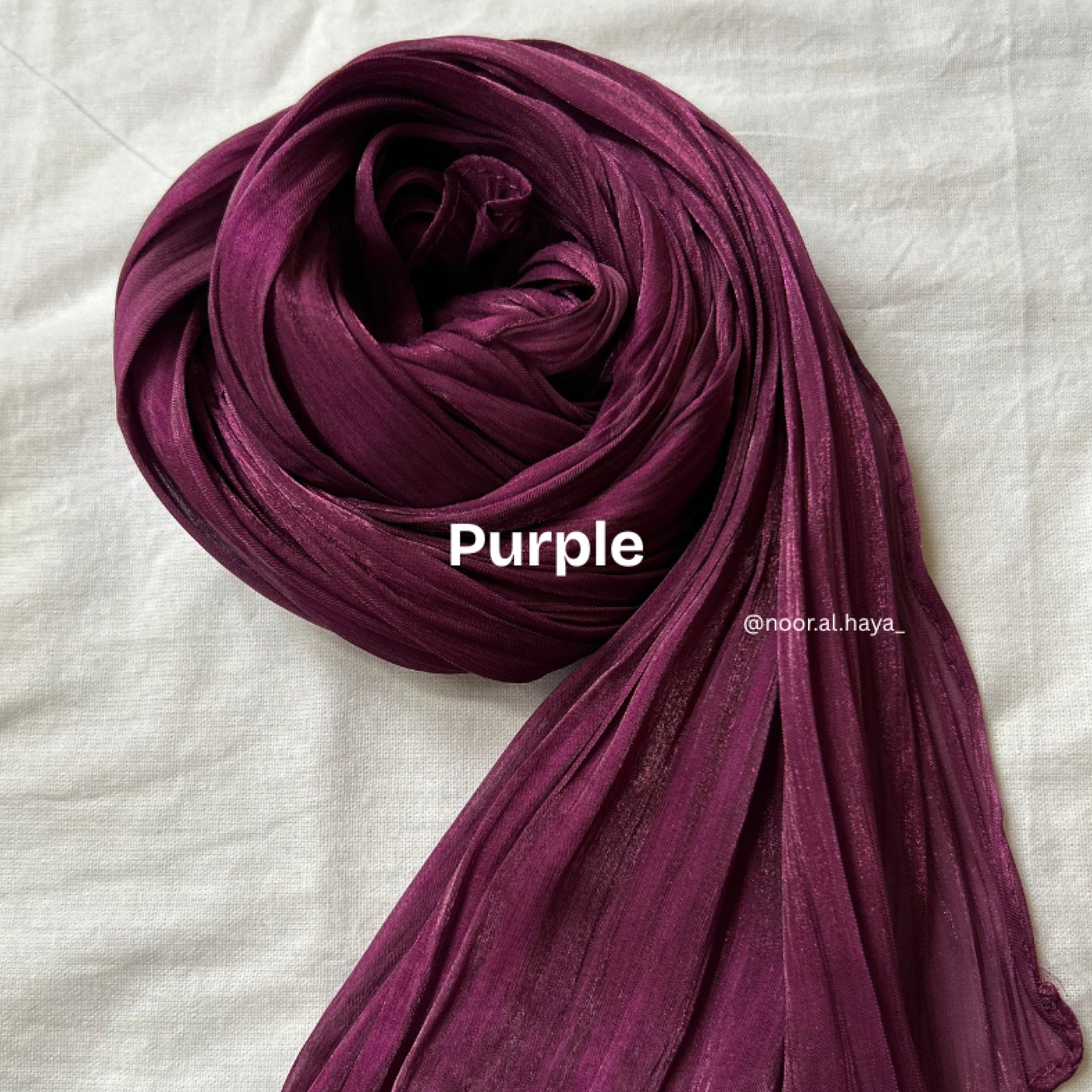 2 Meter Shimmer Organza Hijab
